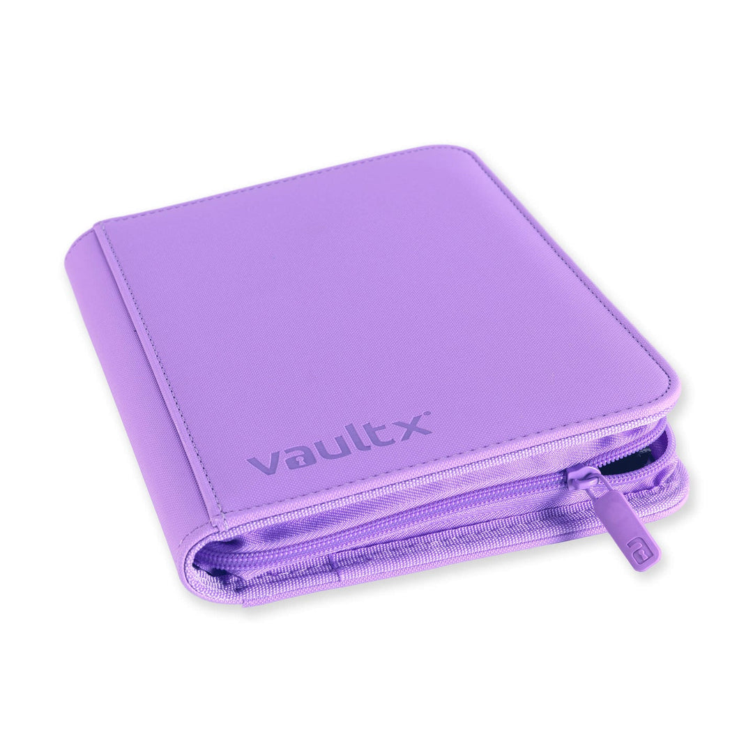 Vault X - Exo-Tec® Zip Binder - 4 Pocket Just Purple