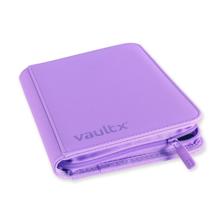 Vault X - Exo-Tec® Zip Binder - 4 Pocket Just Purple