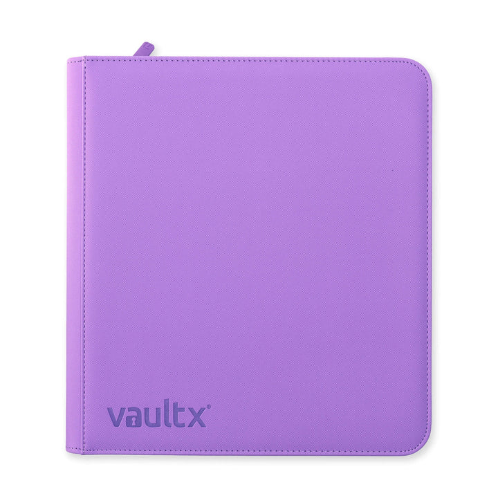 Vault X - Exo-Tec® Zip Binder - 12 Pocket Just Purple