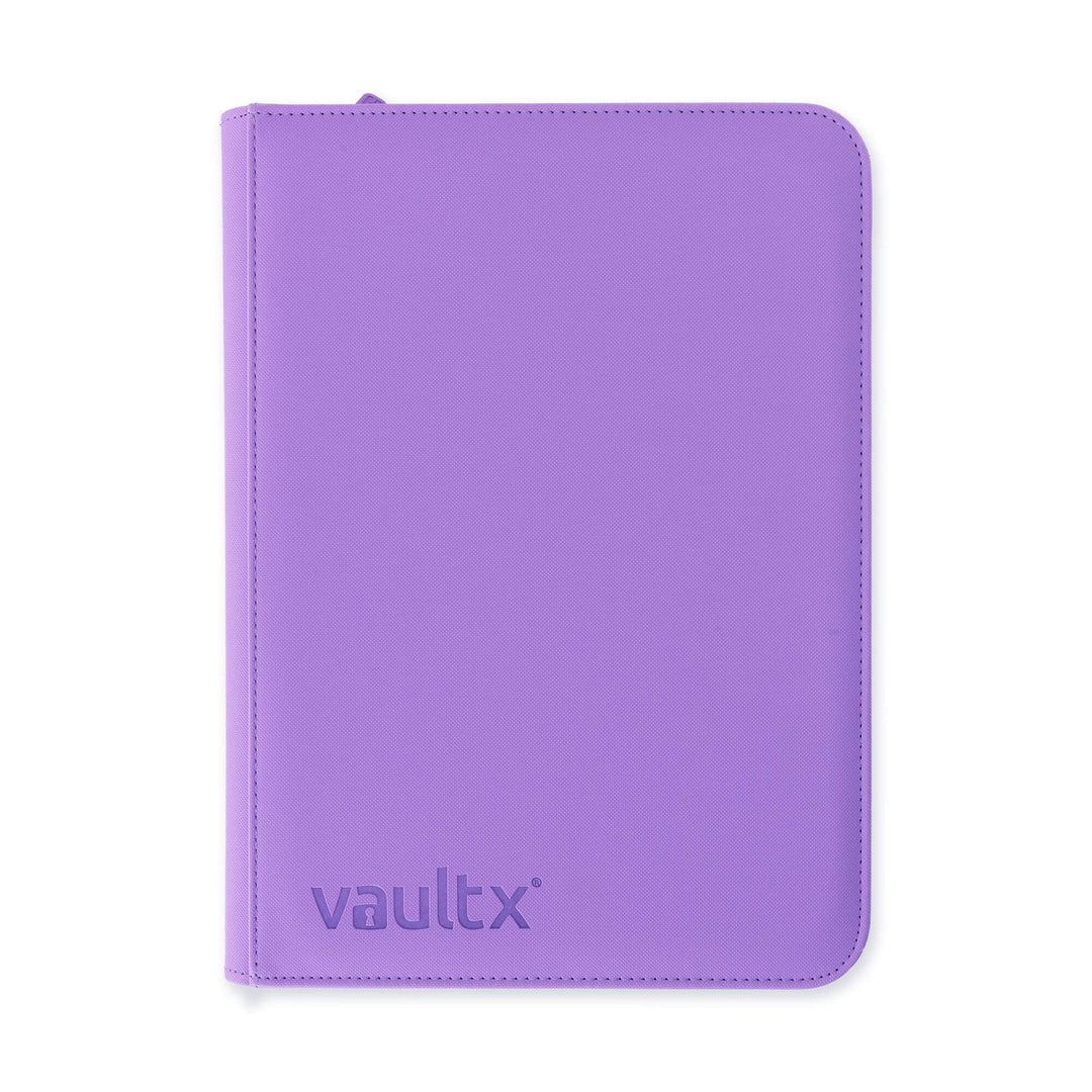 Vault X - Exo-Tec® Zip Binder - 9 Pocket Just Purple