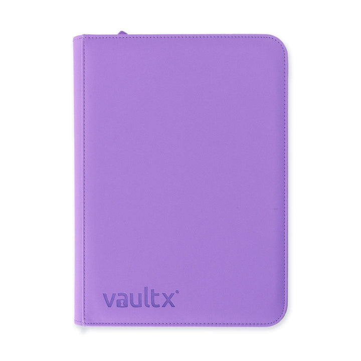Vault X - Exo-Tec® Zip Binder - 9 Pocket Just Purple