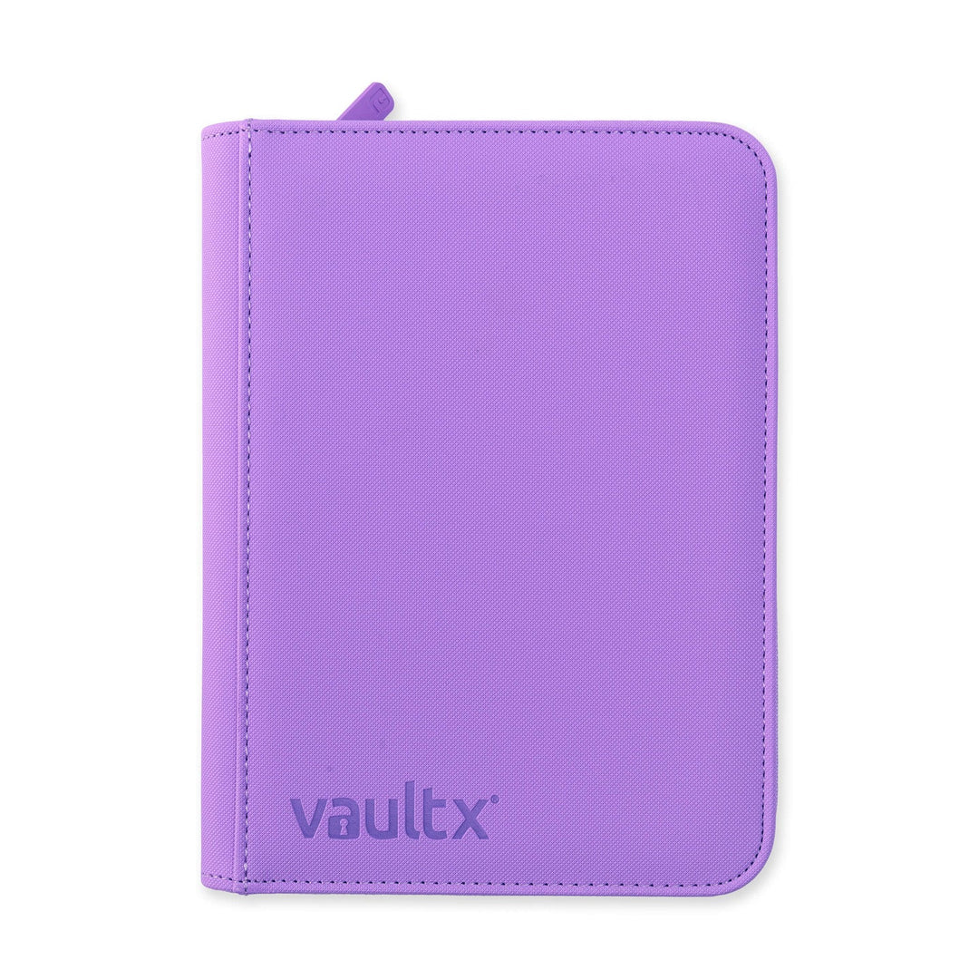 Vault X - Exo-Tec® Zip Binder - 4 Pocket Just Purple