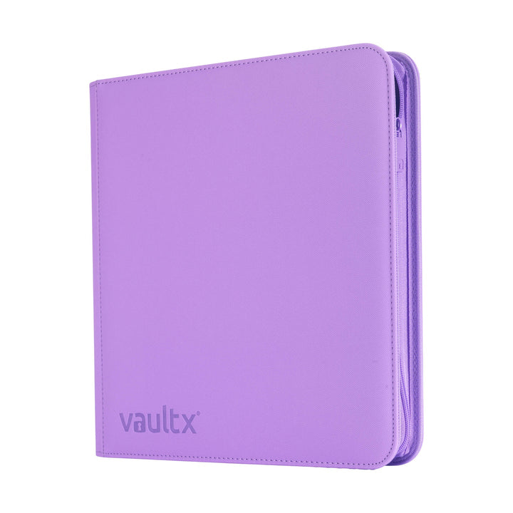 Vault X - Exo-Tec® Zip Binder - 12 Pocket Just Purple