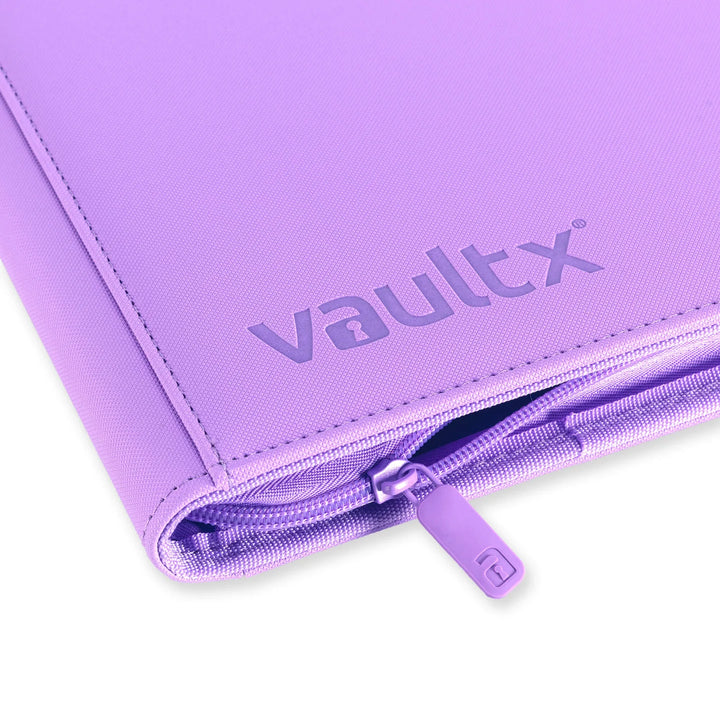 Vault X - Exo-Tec® Zip Binder - 12 Pocket Just Purple