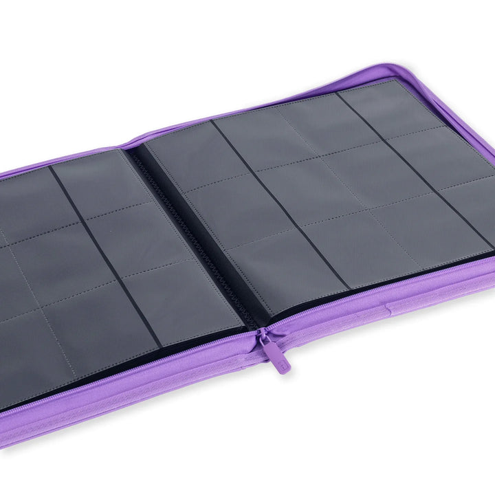 Vault X - Exo-Tec® Zip Binder - 12 Pocket Just Purple