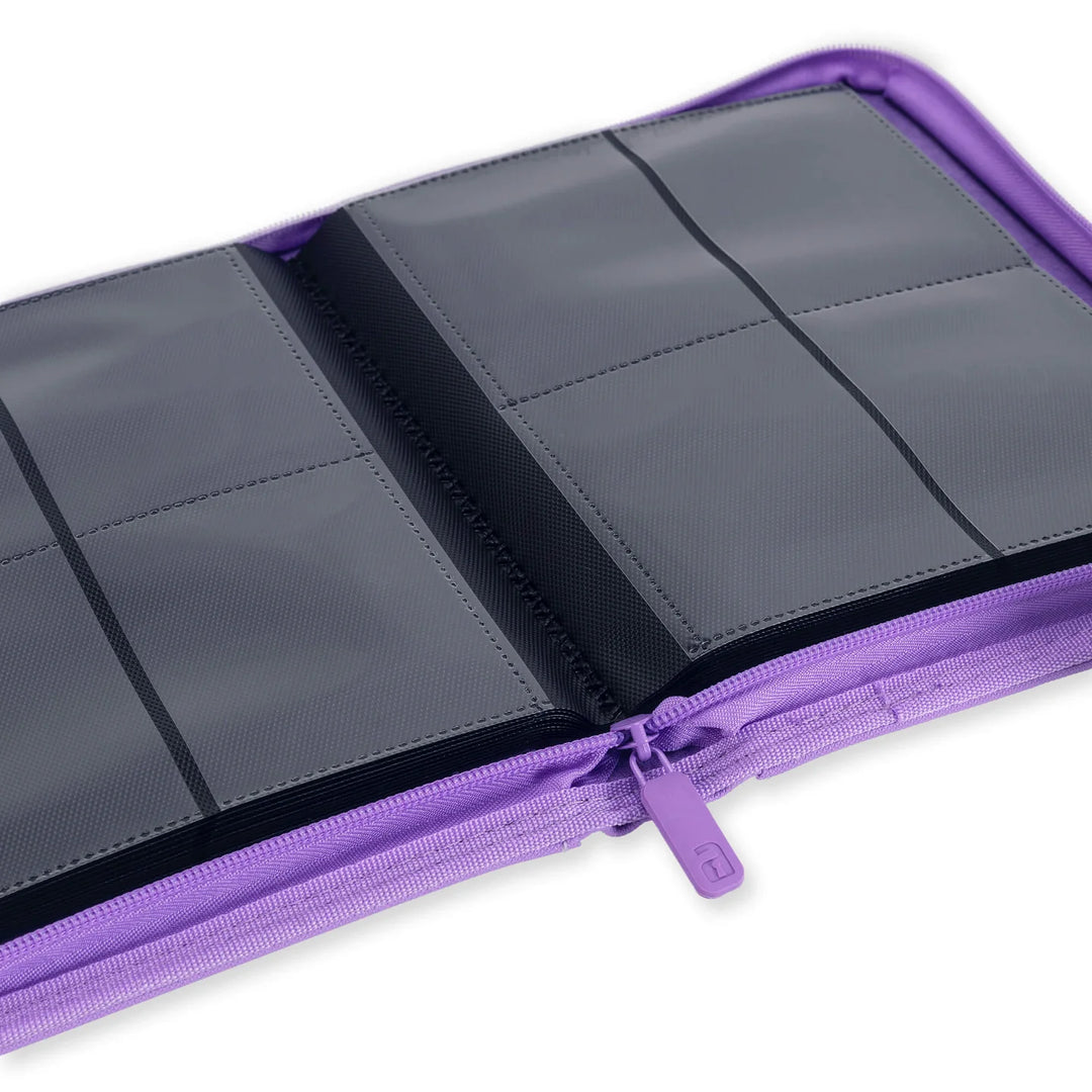 Vault X - Exo-Tec® Zip Binder - 4 Pocket Just Purple