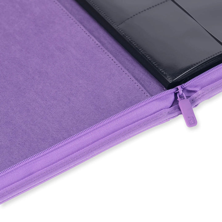 Vault X - Exo-Tec® Zip Binder - 12 Pocket Just Purple