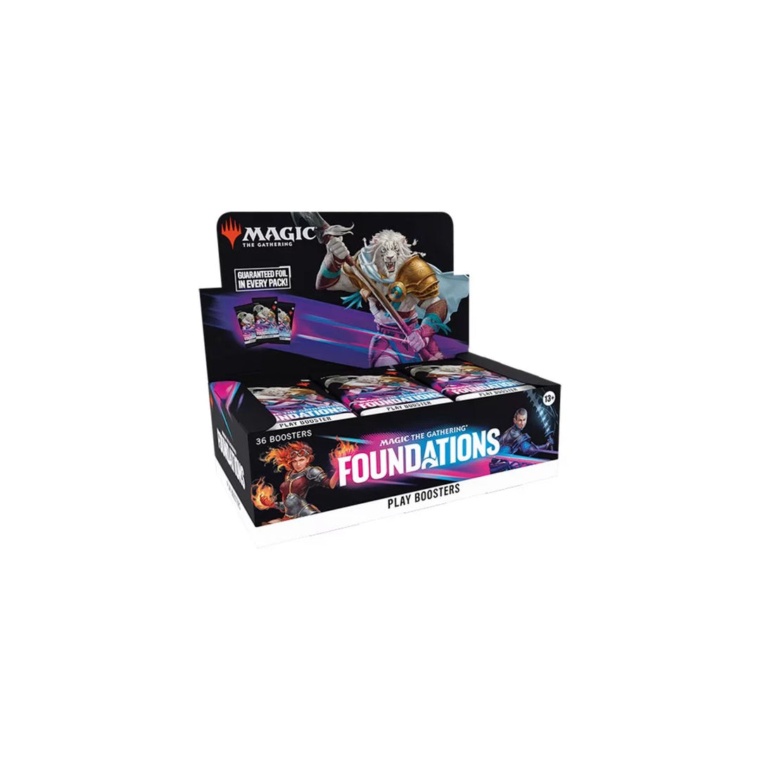 Magic: The Gathering - Foundations - Play-Booster Display - englisch