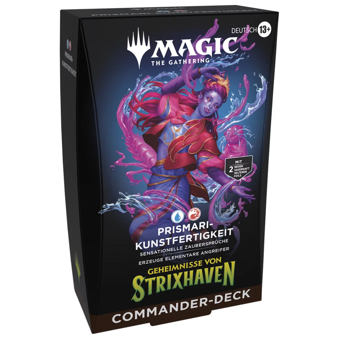 Magic: The Gathering - Geheimnisse von Strixhaven - Commander-Deck - Prismari-Kunstfertigkeit - deutsch