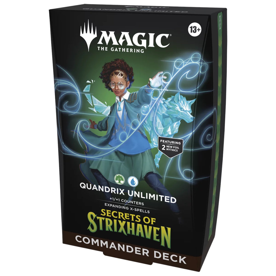 Magic: The Gathering - Secrets of Strixhaven - Commander-Deck - Quandrix Unlimited - englisch