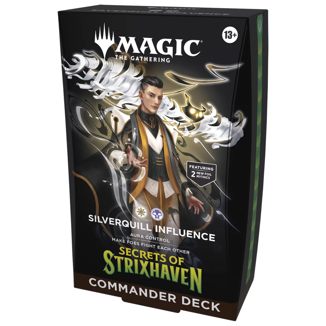 Magic: The Gathering - Secrets of Strixhaven - Commander-Deck - Silverquill Influence - englisch