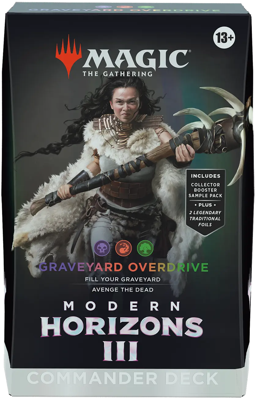 Magic: The Gathering - Modern Horizons 3 - Commander-Deck -Graveyard Overdrive - englisch