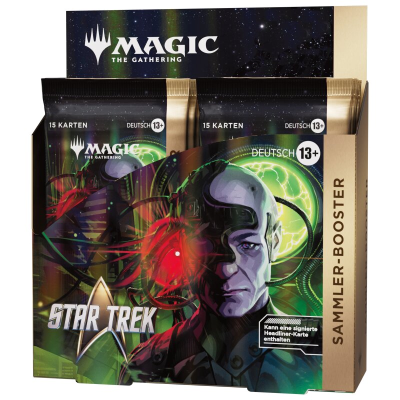 PreOrder - Magic: The Gathering - Star Trek - Sammler-Booster-Display - deutsch