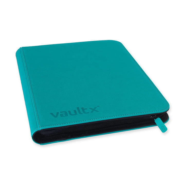 Vault X - Exo-Tec® Zip Binder - 9 Pocket Ocean Blue