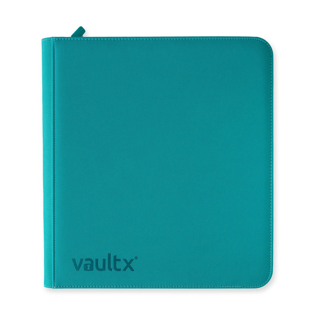 Vault X - Exo-Tec® Zip Binder - 12 Pocket XL Ocean Blue