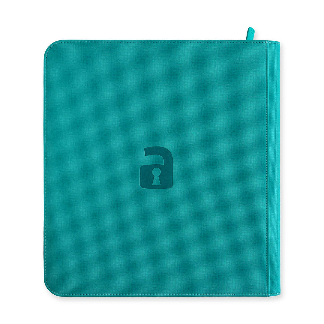 Vault X - Exo-Tec® Zip Binder - 12 Pocket XL Ocean Blue