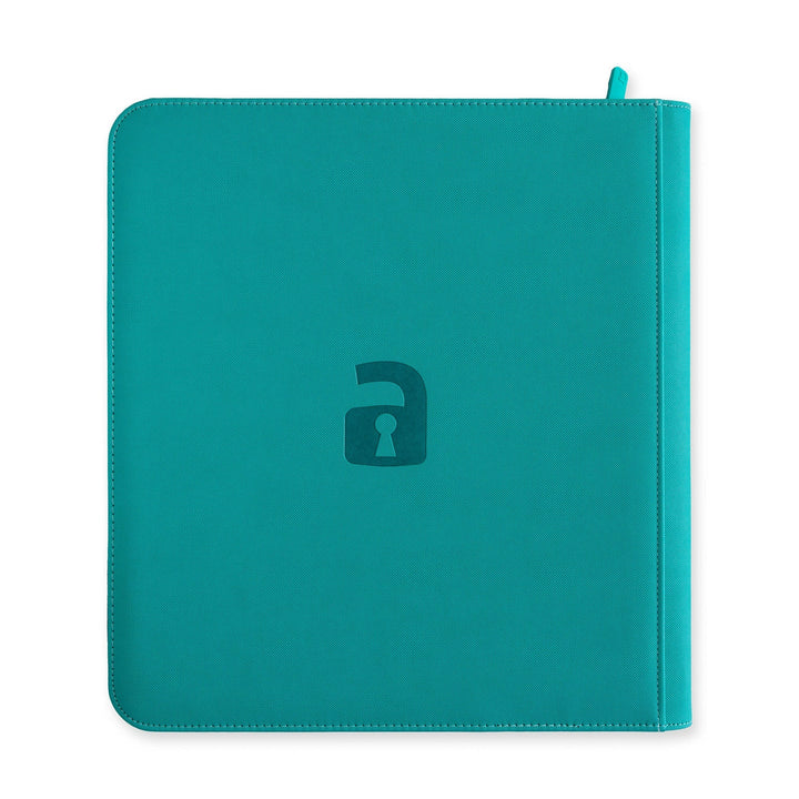 Vault X - Exo-Tec® Zip Binder - 12 Pocket XL Ocean Blue