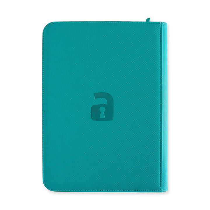 Vault X - Exo-Tec® Zip Binder - 9 Pocket Ocean Blue