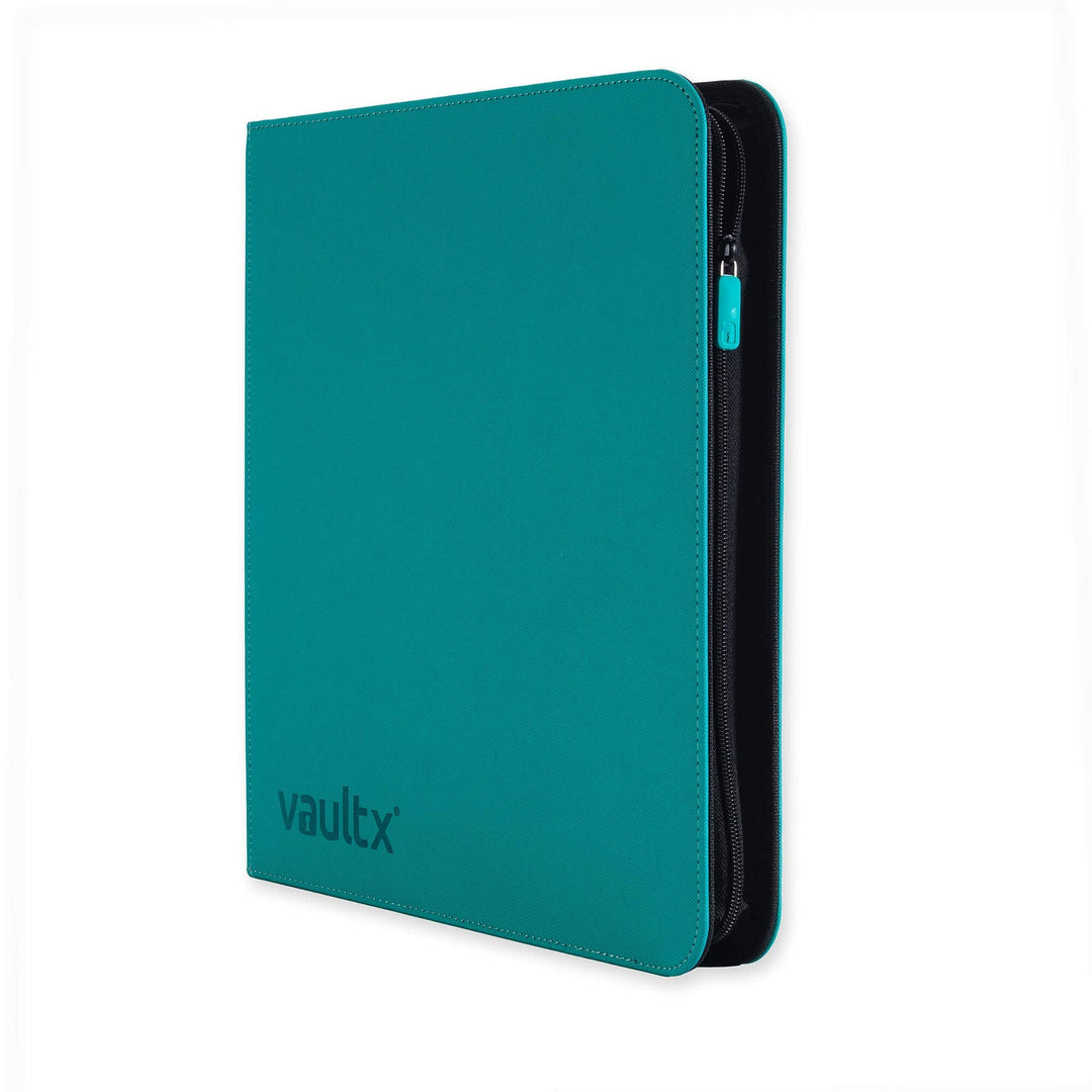 Vault X - Exo-Tec® Zip Binder - 12 Pocket XL Ocean Blue