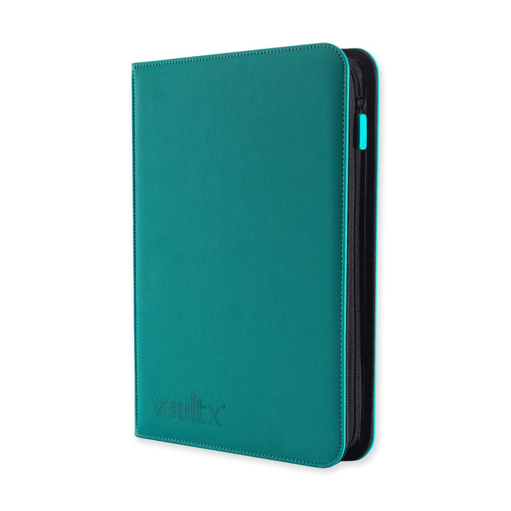Vault X - Exo-Tec® Zip Binder - 9 Pocket Ocean Blue