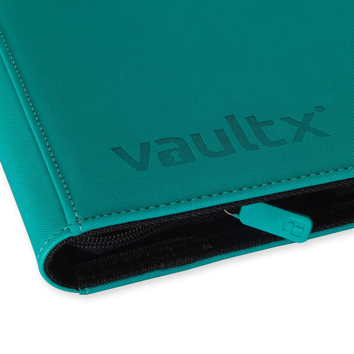 Vault X - Exo-Tec® Zip Binder - 9 Pocket Ocean Blue