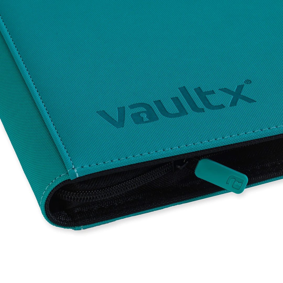 Vault X - Exo-Tec® Zip Binder - 12 Pocket XL Ocean Blue