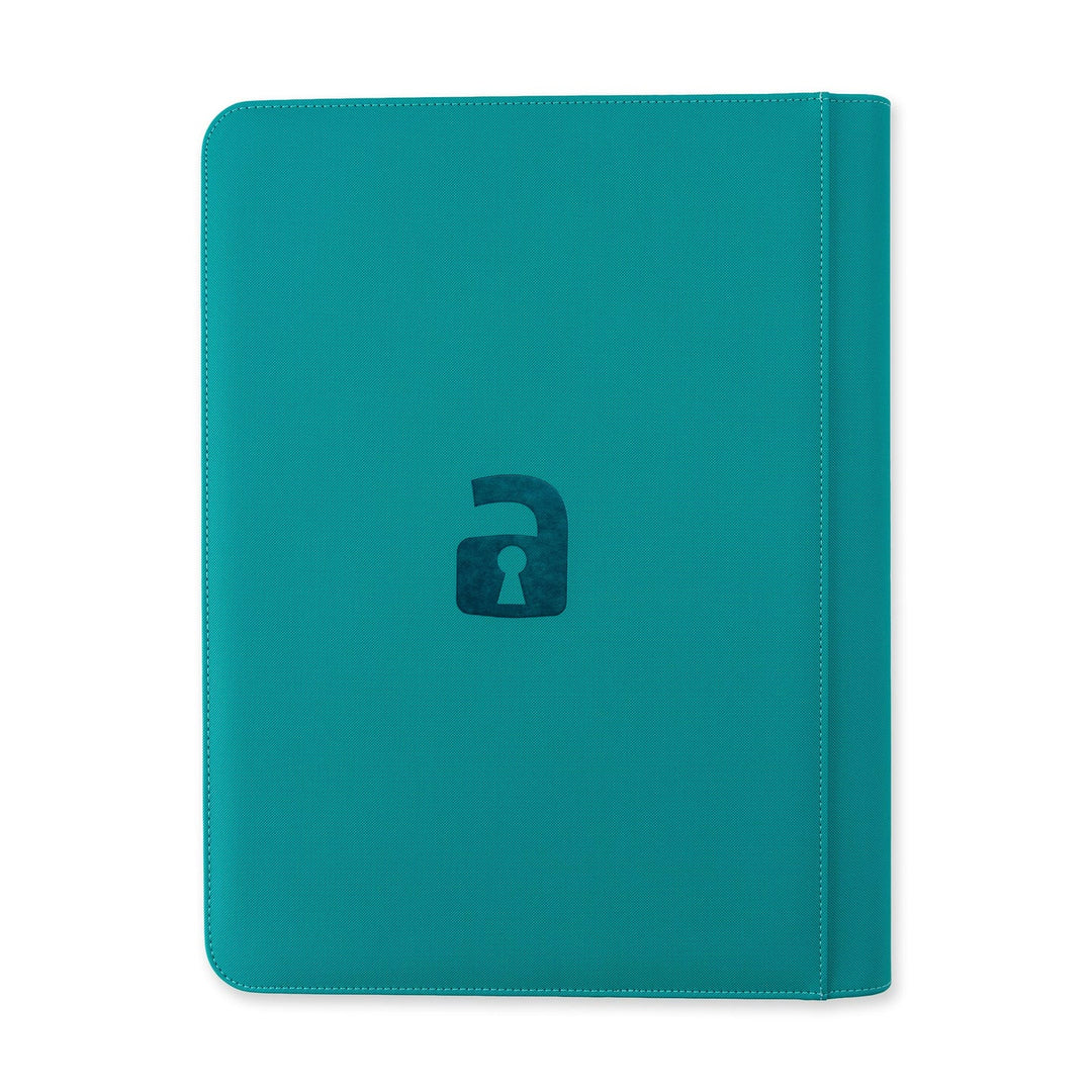 Vault X - Exo-Tec® Zip Binder - 16 Pocket XXL Ocean Blue