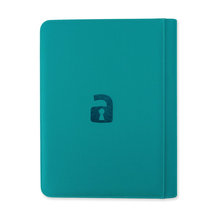 Vault X - Exo-Tec® Zip Binder - 16 Pocket XXL Ocean Blue
