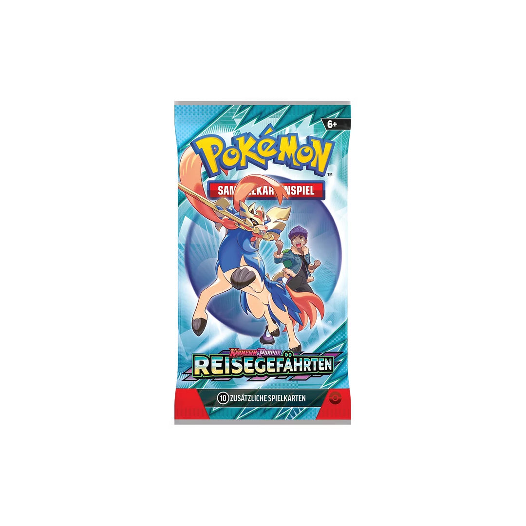 Pokémon Karmesin &amp; Purpur KP09 Reisegefährten Booster - deutsch