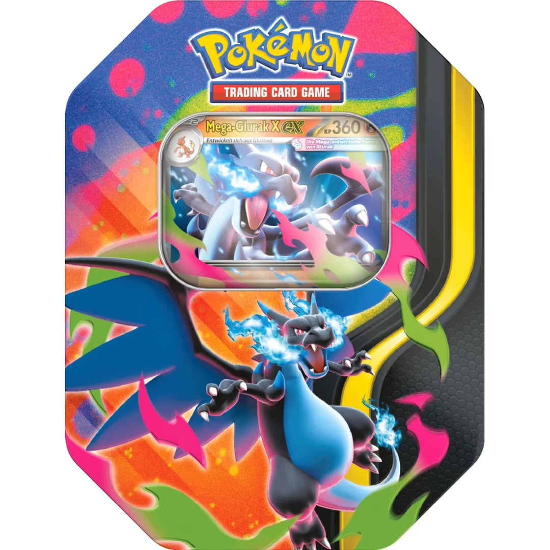 Pokémon Mega-Glurak X ex Tin Box 2026 - deutsch