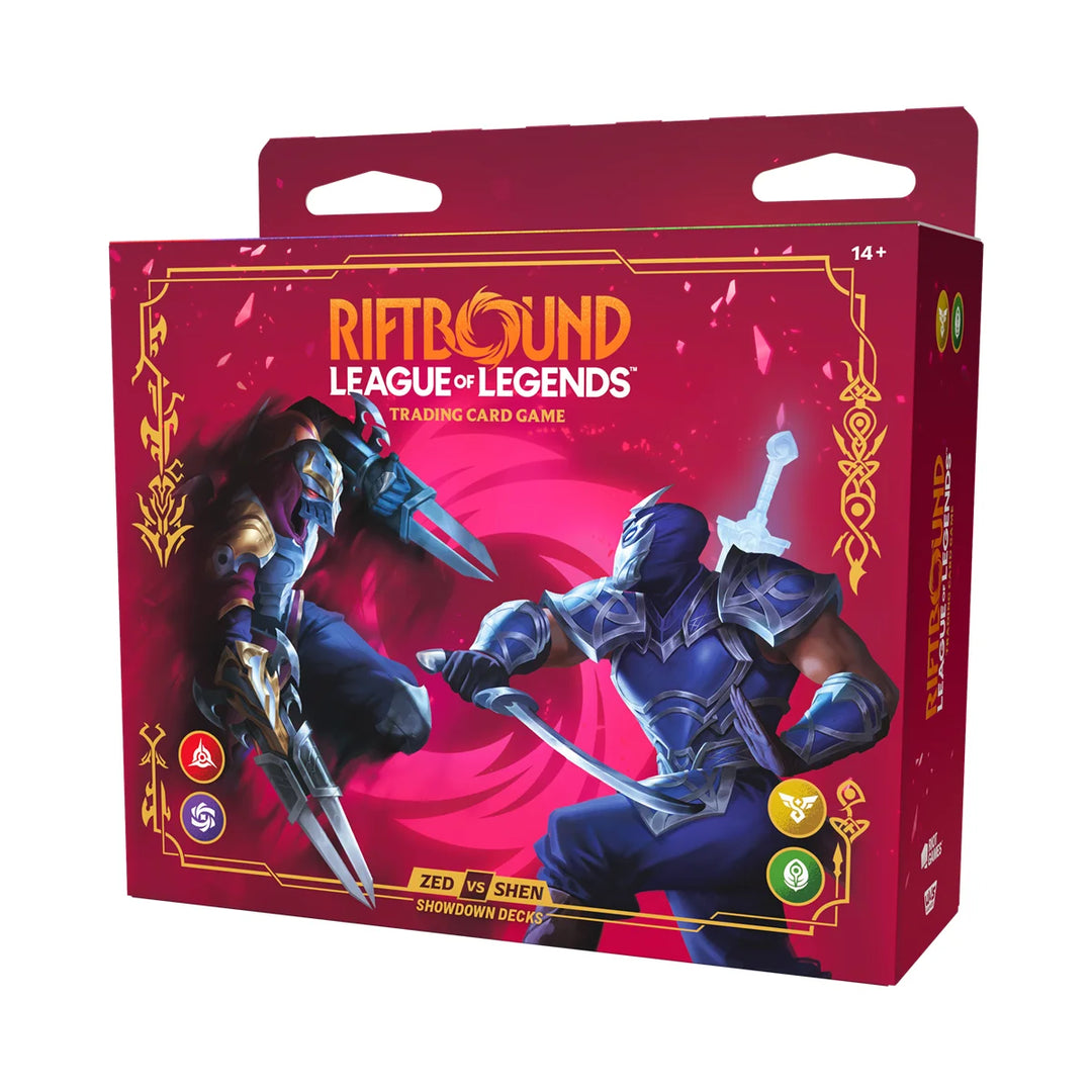 Riftbound League of Legends - Showdown Deck Zed vs Shen - englisch