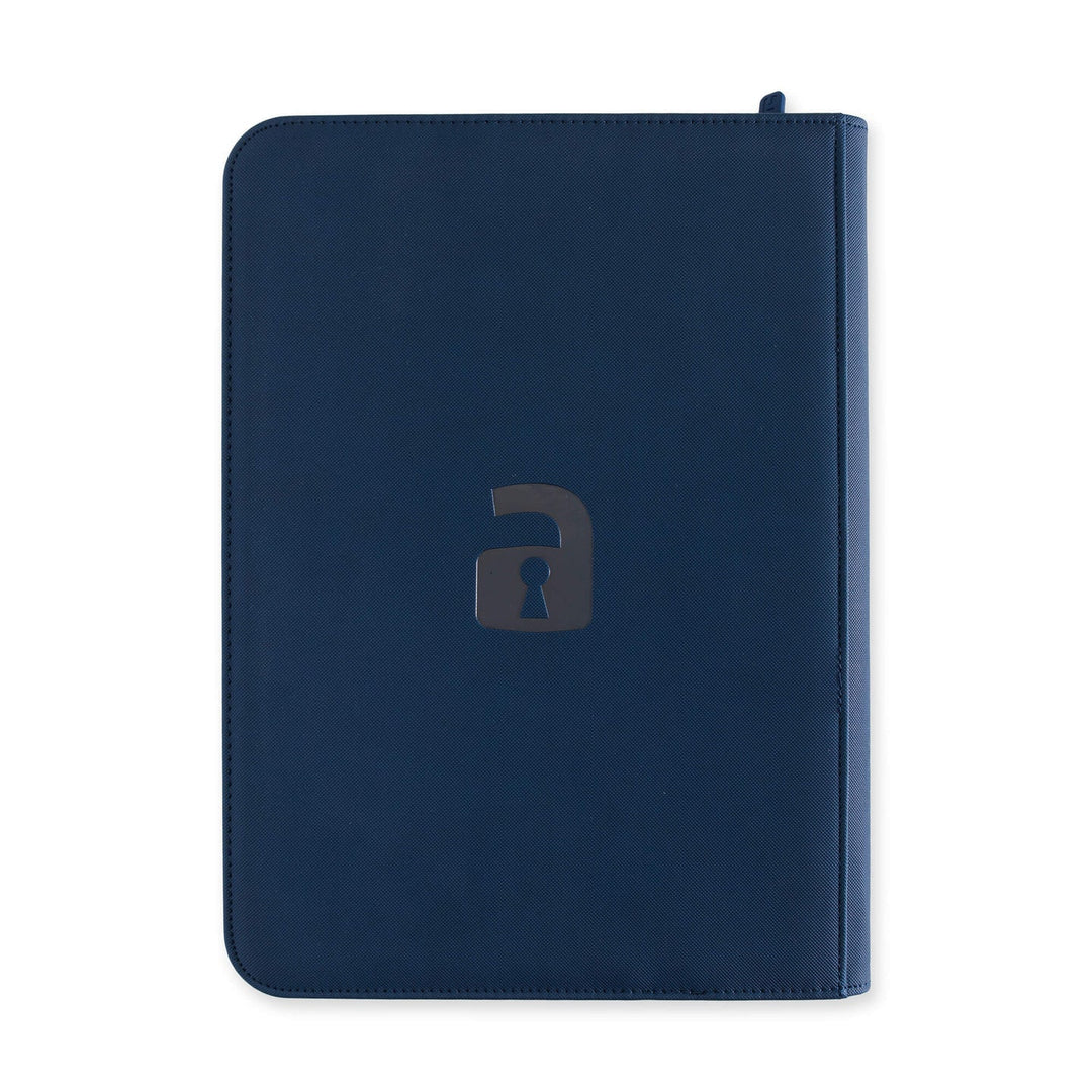 Vault X - Exo-Tec® Zip Binder - 9 Pocket Royal Blue