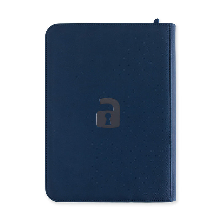 Vault X - Exo-Tec® Zip Binder - 9 Pocket Royal Blue