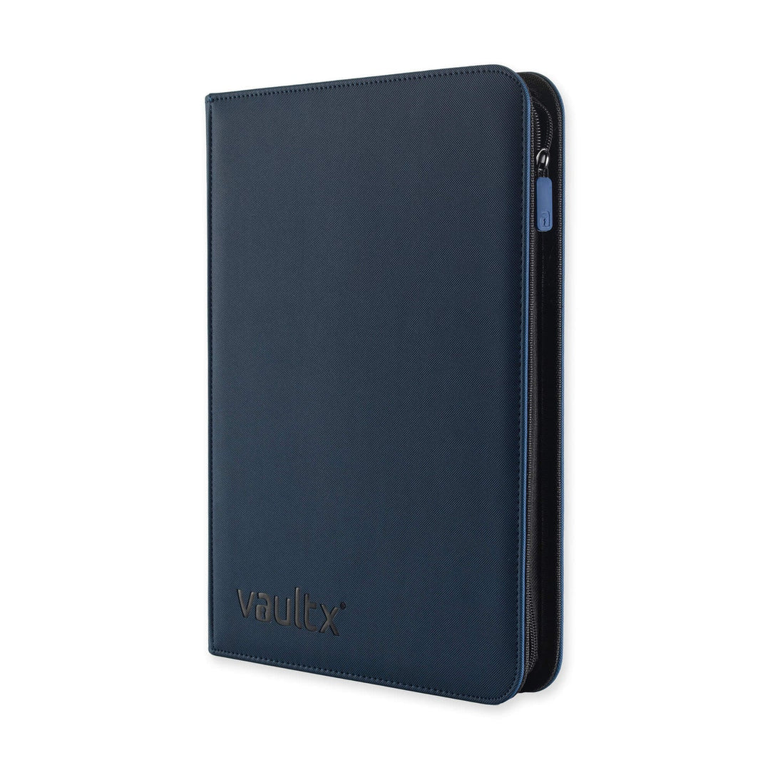 Vault X - Exo-Tec® Zip Binder - 9 Pocket Royal Blue