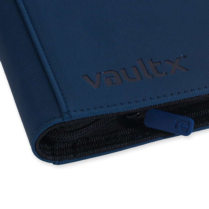 Vault X - Exo-Tec® Zip Binder - 4 Pocket Royal Blue