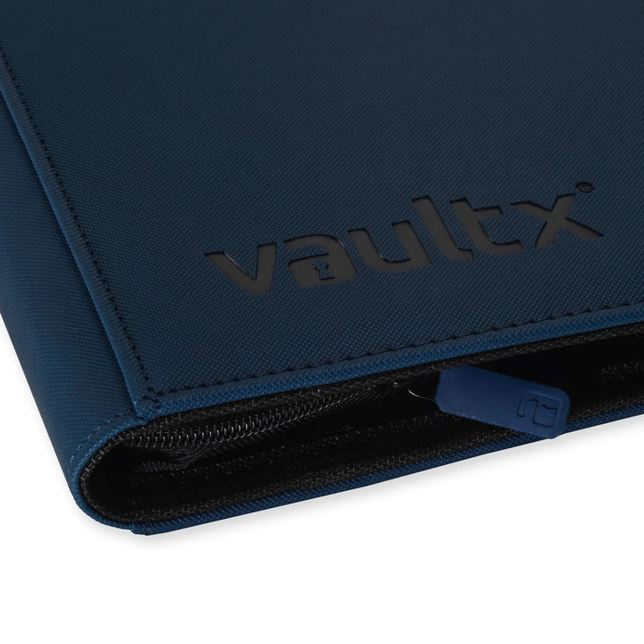 Vault X - Exo-Tec® Zip Binder - 9 Pocket Royal Blue