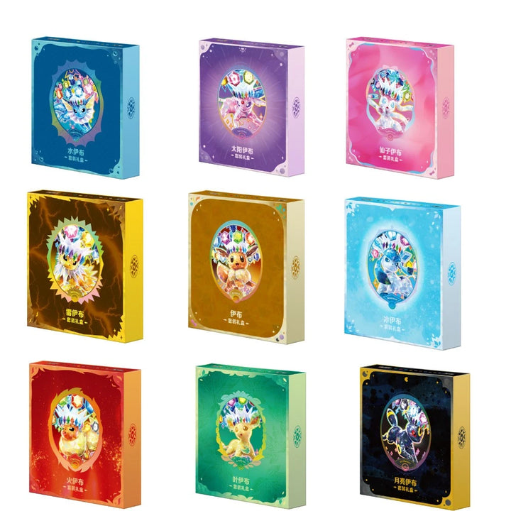 Pokémon Eevee &amp; Friends Terastal Gathering CSV9.5 Binder Gift-Box – chinesisch