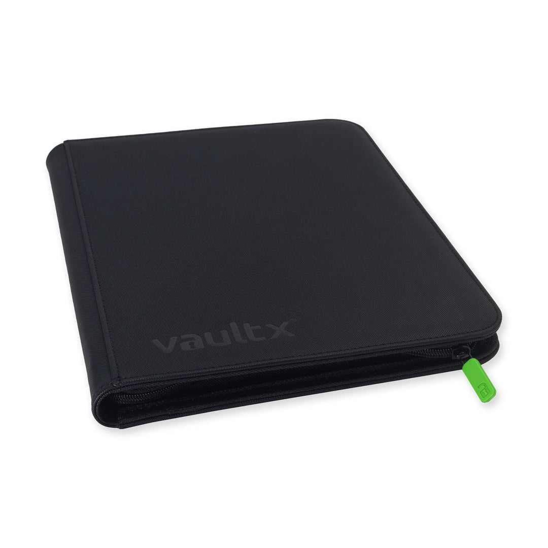Vault X - Exo-Tec® Zip Binder - 9 Pocket Signature Black