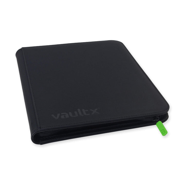 Vault X - Exo-Tec® Zip Binder - 9 Pocket Signature Black