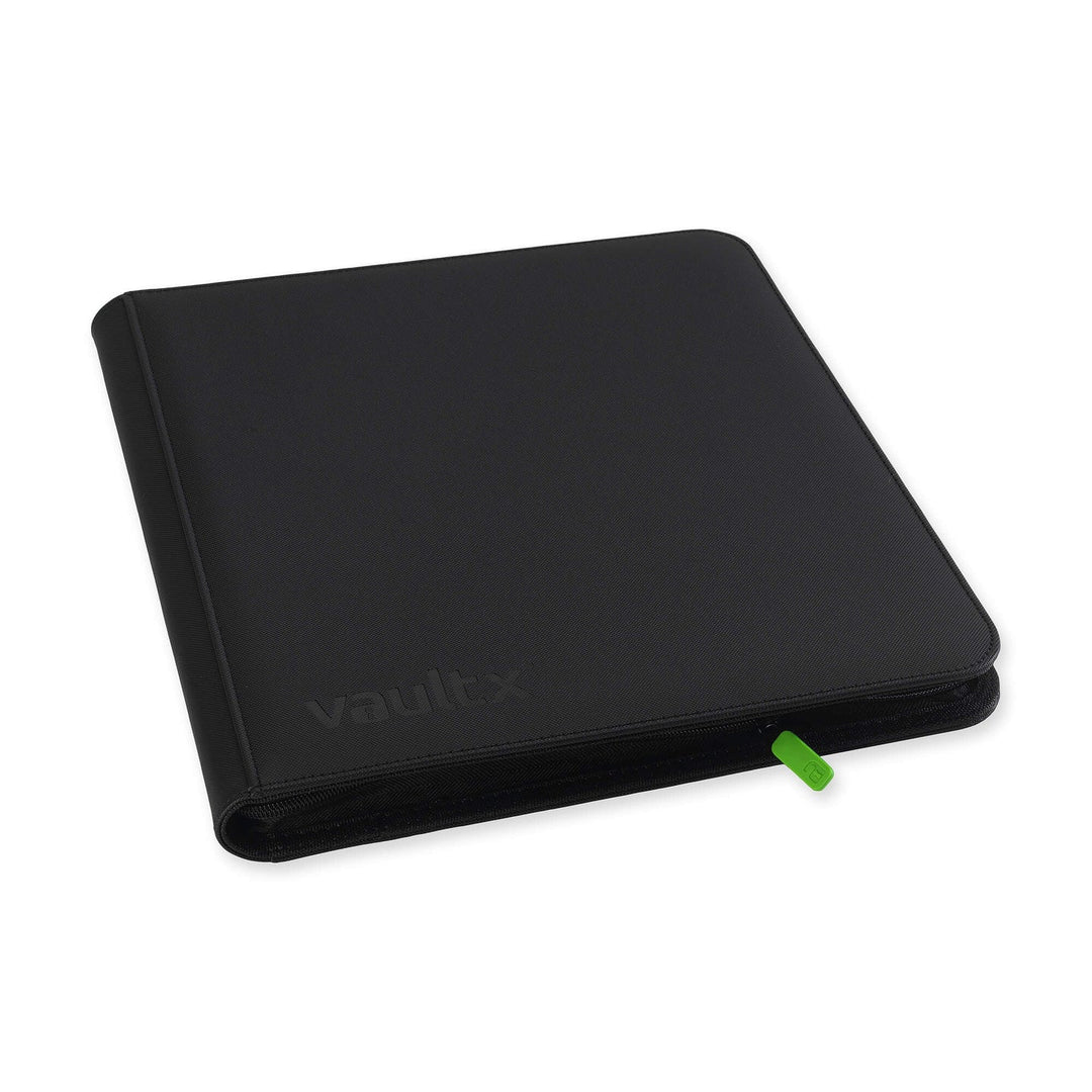 Vault X - Exo-Tec® Zip Binder - 12 Pocket XL Signature Black