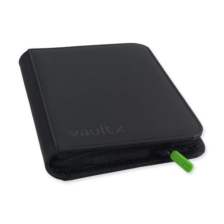 Vault X - Exo-Tec® Zip Binder - 4 Pocket Signature Black