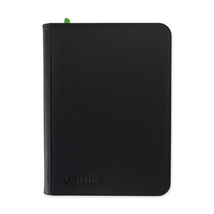 Vault X - Exo-Tec® Zip Binder - 9 Pocket Signature Black