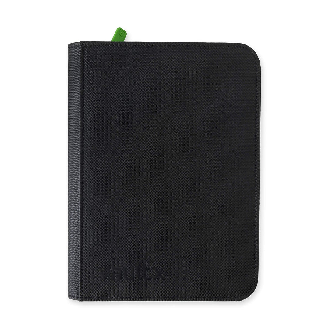 Vault X - Exo-Tec® Zip Binder - 4 Pocket Signature Black