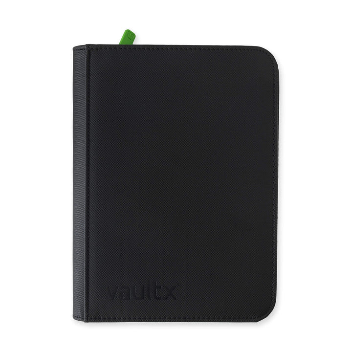 Vault X - Exo-Tec® Zip Binder - 4 Pocket Signature Black