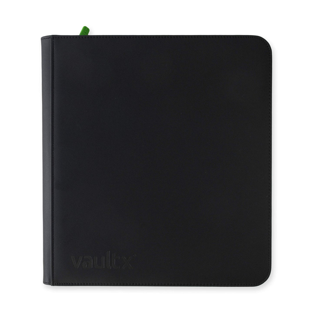 Vault X - Exo-Tec® Zip Binder - 12 Pocket XL Signature Black
