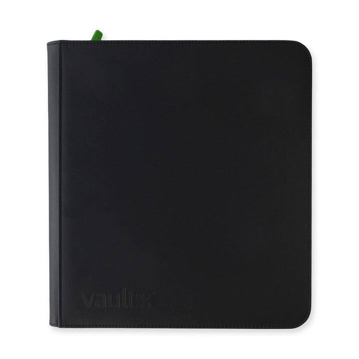 Vault X - Exo-Tec® Zip Binder - 12 Pocket XL Signature Black