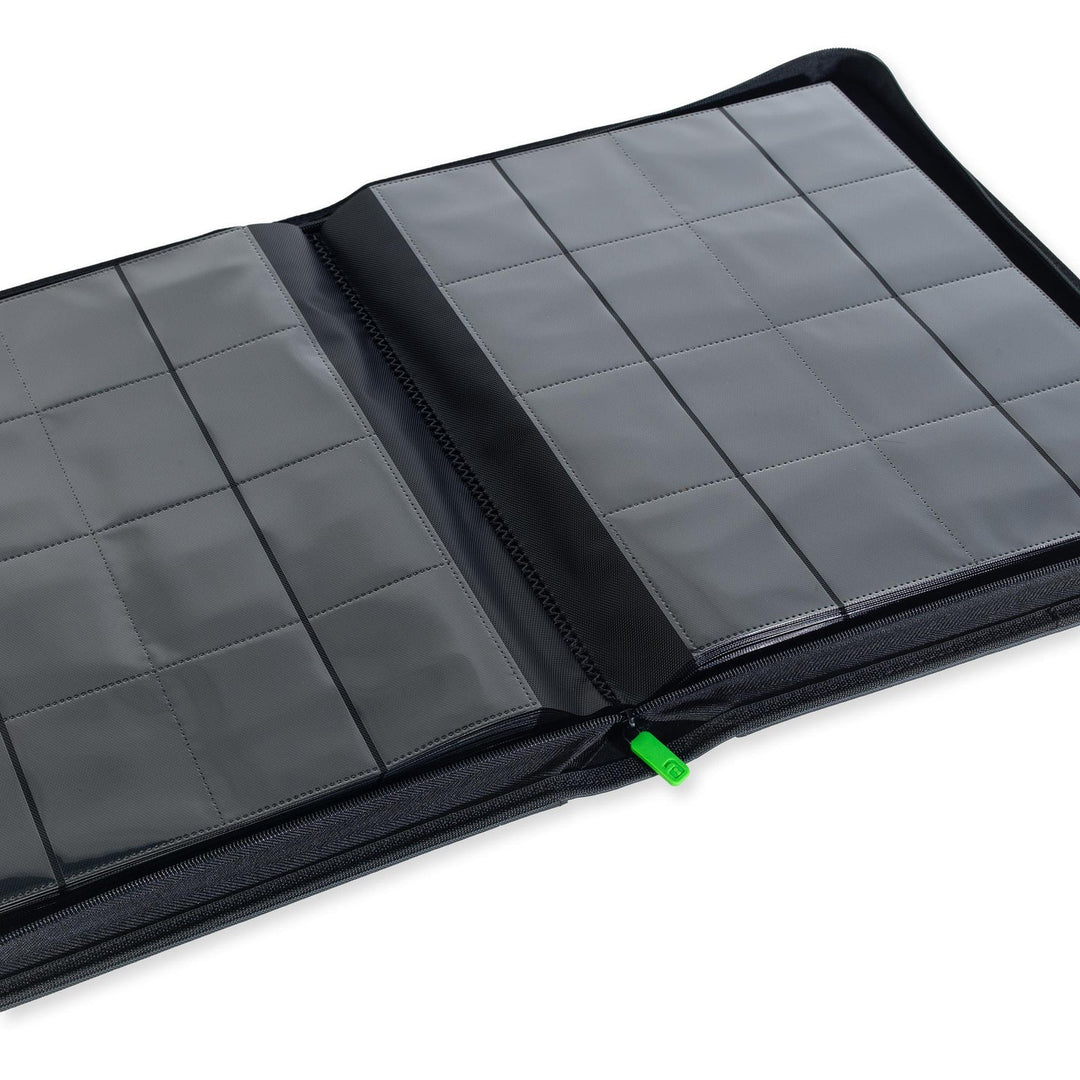 Vault X - Exo-Tec® Zip Binder - 16 Pocket XXL Signature Black