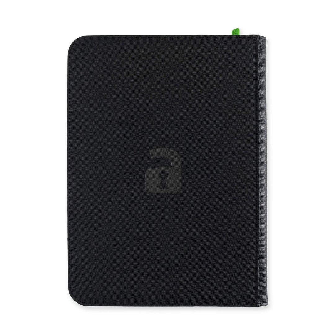 Vault X - Exo-Tec® Zip Binder - 9 Pocket Signature Black