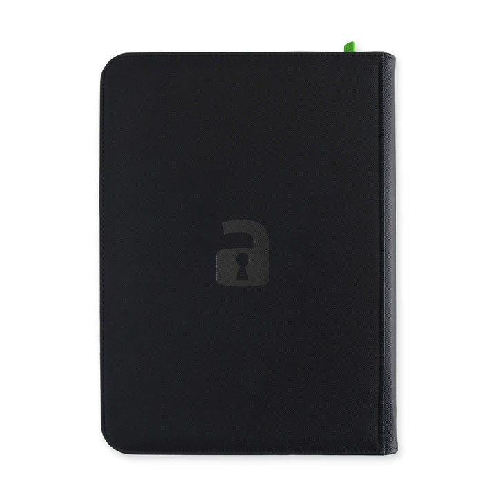 Vault X - Exo-Tec® Zip Binder - 9 Pocket Signature Black
