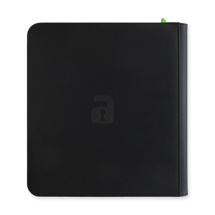 Vault X - Exo-Tec® Zip Binder - 12 Pocket XL Signature Black
